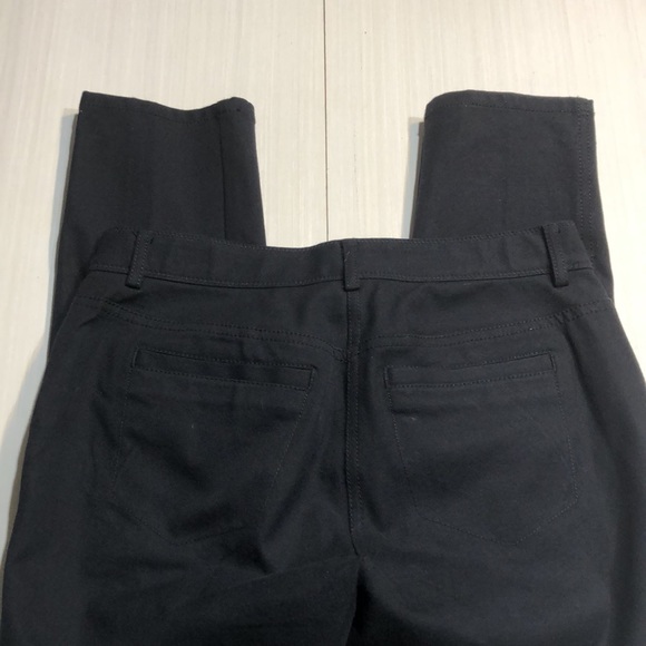 Chico’s So Slimming Stretchy Slim Straight Black Pants - Picture 5 of 8